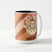 Leuke Twee-Toons Kawaii Chibi Koala Mok (Voorkant rechts)