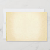 Leuke twee vogels vintage bruiloft uitnodiging (Achterkant)