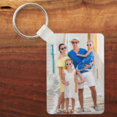 Leuke Tweezijdige Foto Aluminium Sleutelhanger (Voorkant)