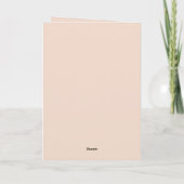 Leuke typemachine & bloemen Beste soort nicht Kaart (Achterkant)