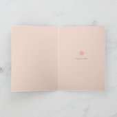 Leuke typemachine & bloemige Beste typemachine kle Kaart (Binnen)