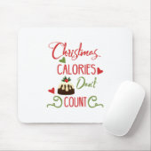 Leuke typografie Kerstmis Muismat (Met muis)