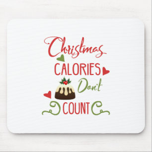Leuke typografie Kerstmis Muismat