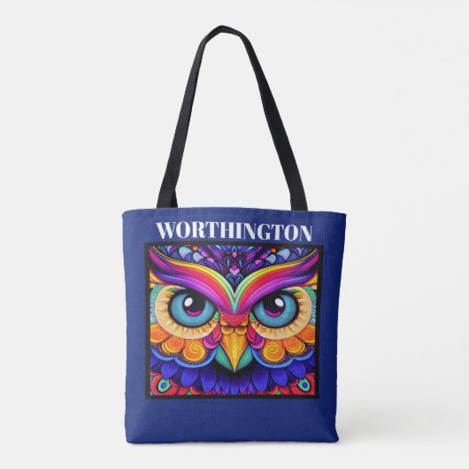 Leuke UIL ART - Bekijk terug Tote Bag (Achterkant)