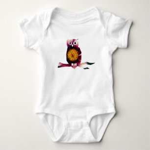 Leuke uil Baby Jersey Bodysuit