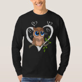 Leuke Uil Bos Dier Vogel Uil T-shirt (Voorkant)