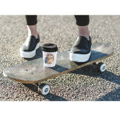 Leuke uil in de waterverf papieren bekers