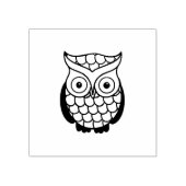 Leuke Uil Rubber Stamp Rubberstempel (Afrduk)