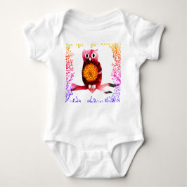 Leuke Uil, Vogel Baby Bodysuit