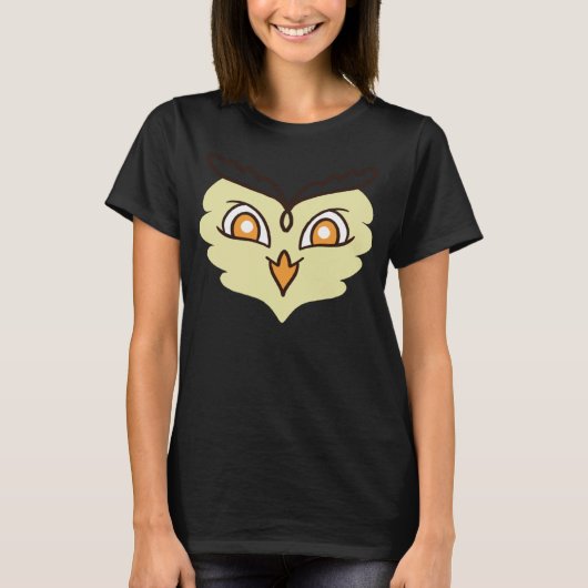Leuke Uil Vogel Wijsheid Smart T-shirt (Voorkant)