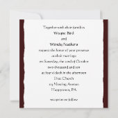 Leuke Uilen Bruiloft bruid en bruidegom Save the D Save The Date (Achterkant)