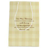 Leuke uilen leraar waardering medium cadeauzakje (Achterkant)