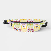 Leuke uilen, Uil Pattern, Baby uilen, Kleurrijke u Heuptasje (Voorkant)