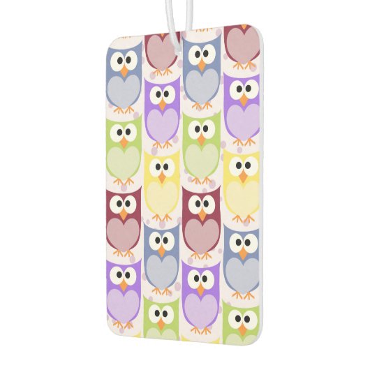 Leuke uilen, Uil Pattern, Baby uilen, Kleurrijke u Luchtverfrisser (Links)
