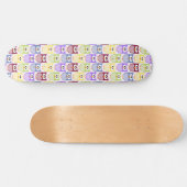 Leuke uilen, Uil Pattern, Baby uilen, Kleurrijke u Persoonlijk Skateboard (Horizontaal)