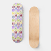 Leuke uilen, Uil Pattern, Baby uilen, Kleurrijke u Persoonlijk Skateboard (Voorkant)