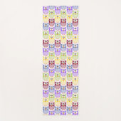 Leuke uilen, Uil Pattern, Baby uilen, Kleurrijke u Yogamat (Voorkant)