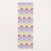 Leuke uilen, Uil Pattern, Baby uilen, Kleurrijke u Yogamat (Achterkant)