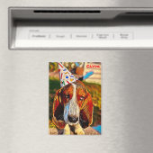 Leuke unieke aangepaste Clyde-hond Magneet (Insitu (Vaatwasser))