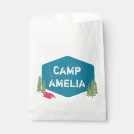 Leuke unieke gepersonaliseerde kamp verjaardagsfee bedankzakje