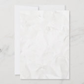 Leuke unieke krant Save the Date Fotobruiloft Kaart (Achterkant)