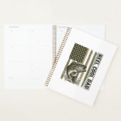 Leuke vader baars vissen vlag vector ontwerp_1 planner (Display)