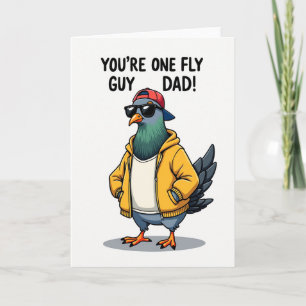 Leuke Vader Duif Vaderdag Kaart