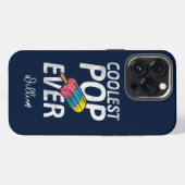Leuke Vader Vaderdag Pret Ijs Gag iPhone Hoesje (Achterkant horizontaal)