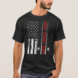 Leuke Vader Vissen Hengel Visser Vis Amerika Ameri T-shirt