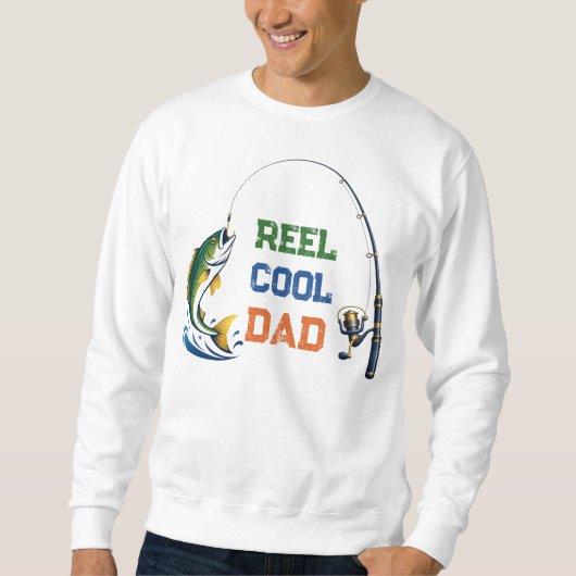 Leuke Vader Visserij Grappige Vaderdag Cadeau Trui (Voorkant)