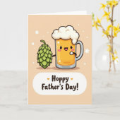 Leuke Vaderdag Brouwkaart Kaart (Gele Bloem)
