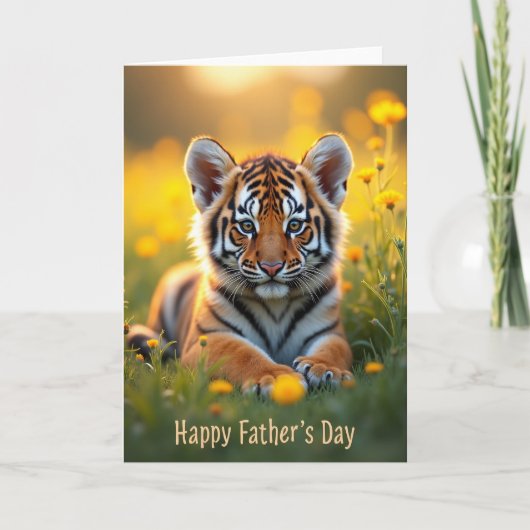 Leuke Vaderdag Cub Kaart (Voorkant)