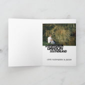 Leuke Vaderdag papa vissen foto tijdschrift omslag Kaart (Binnen)