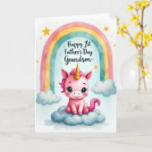 Leuke Vaderdag Pony Kaart (Gele Bloem)