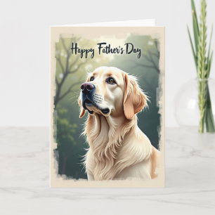 Leuke Vaderdag Retriever Kaart