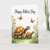Leuke Vaderdag Schildpad kaart (Voorkant)