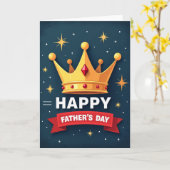 Leuke Vaderdag Ster Kaart (Gele Bloem)