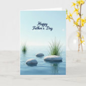 Leuke Vaderdag Stones Kaart (Gele Bloem)