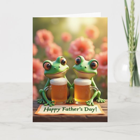 Leuke Vaderdag Toasts Kaart (Voorkant)
