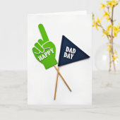 Leuke Vaderdag-tokenkaart Kaart (Gele Bloem)