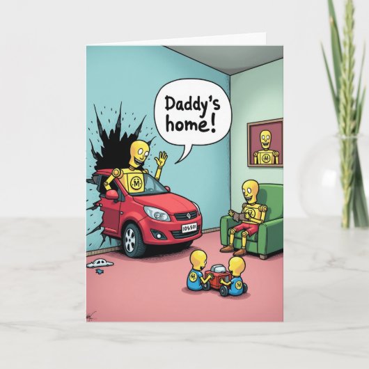 Leuke Vaderdag-uitkomende kaart (Voorkant)