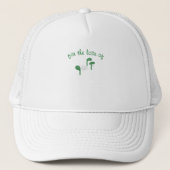 Leuke Vaderdag "Voor de Liefde van Golf" Typografi Trucker Pet (Voorkant)