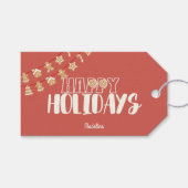 Leuke vakantie cookie banner cadeaulabel (Voorkant (Horizontaal))