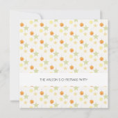 Leuke vakantie decoratie citroen en Sinaasappels Kaart (Achterkant)