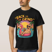 Leuke vakantie hond Cool Golden Retriever Beach Sh T-shirt (Voorkant)