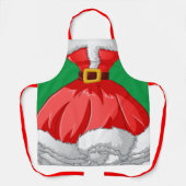 Leuke vakantie Kerstmis  Schort (Voorkant)
