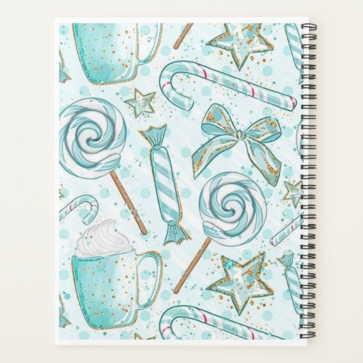 Leuke vakantie kerstplanner planner (Achterkant)