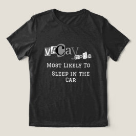 Leuke Vakantie Modus "Waarschijnlijk Heeft Slaap i Tri-Blend Shirt
