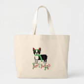 Leuke vakantie pup grote tote bag (Voorkant)