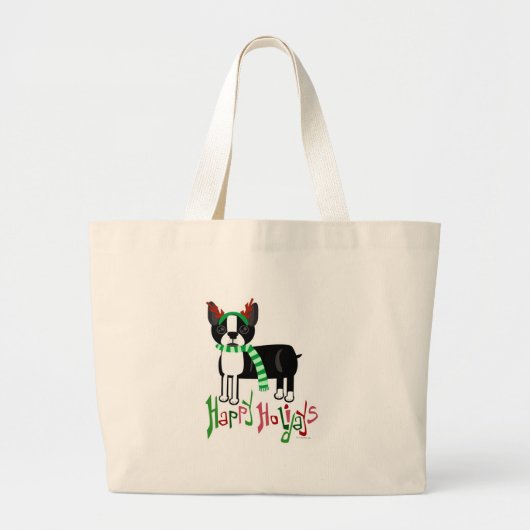 Leuke vakantie pup grote tote bag (Voorkant)